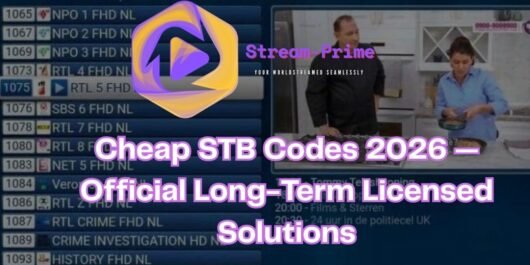 Cheap STB Codes 2026 — Official Long-Term Licensed Solutions